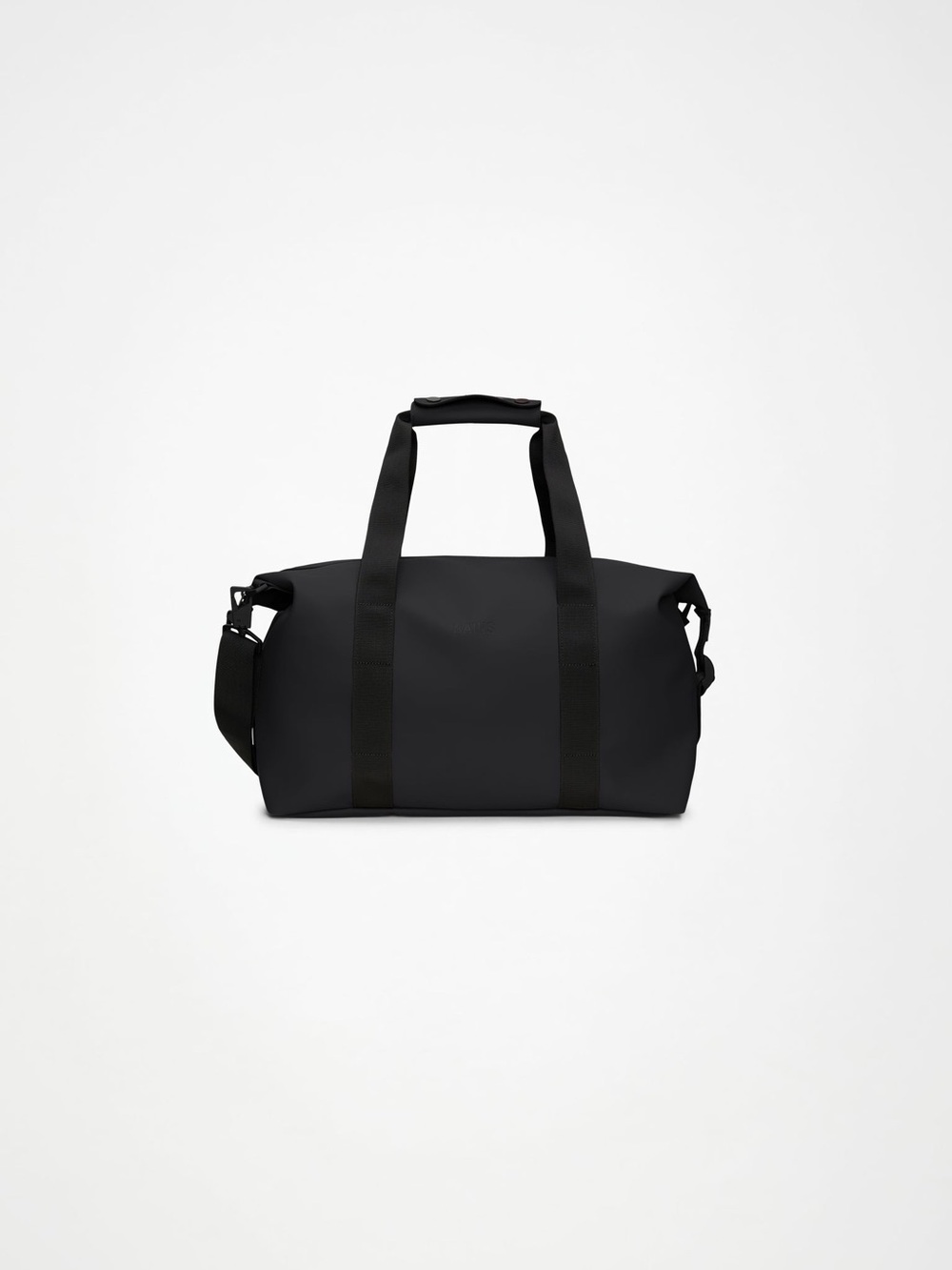 Rains Hilo Waterproof Weekend Bag (Small) in Black